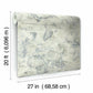 Coastal Map Blue & Beige Peel & Stick Wallpaper