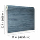 Bahia Grass Navy Peel & Stick Wallpaper