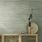 Bahia Grass Grey Peel & Stick Wallpaper