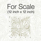 Oahu Fronds Off White Peel & Stick Wallpaper
