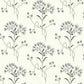 Magnolia Home Wildflower Black & White Peel & Stick Wallpaper