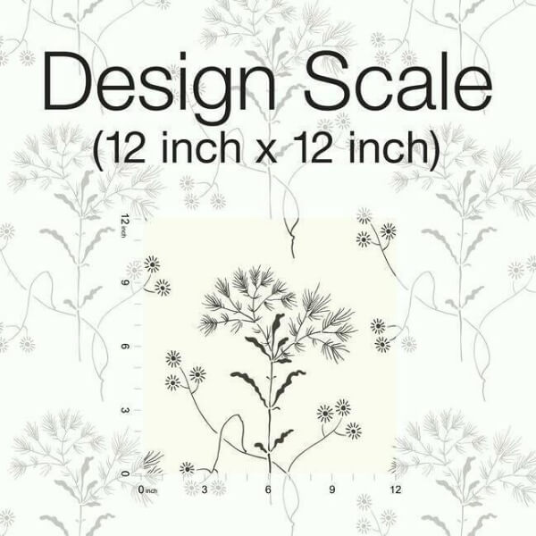 Magnolia Home Wildflower Black & White Peel & Stick Wallpaper