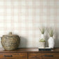 Magnolia Home Watercolor Check Pink Peel & Stick Wallpaper