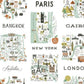City Maps Mint Peel & Stick Wallpaper