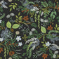 Juniper Forest Black Peel & Stick Wallpaper