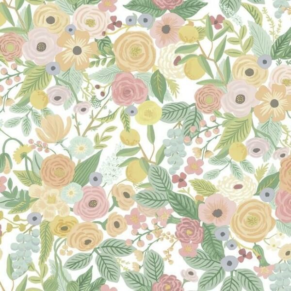 Garden Party Pastel Peel & Stick Wallpaper