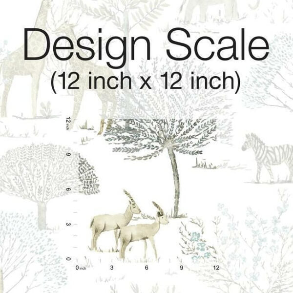 On the Savanna Neutral Peel & Stick Wallpaper