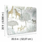 On the Savanna Neutral Peel & Stick Wallpaper