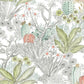 Flowering Desert Grey Peel & Stick Wallpaper