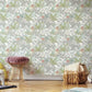 Flowering Desert Grey Peel & Stick Wallpaper