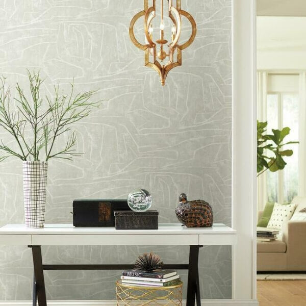 Urban Chalk Beige Peel & Stick Wallpaper