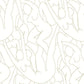 Head over Heels Gold Metallic Peel & Stick Wallpaper