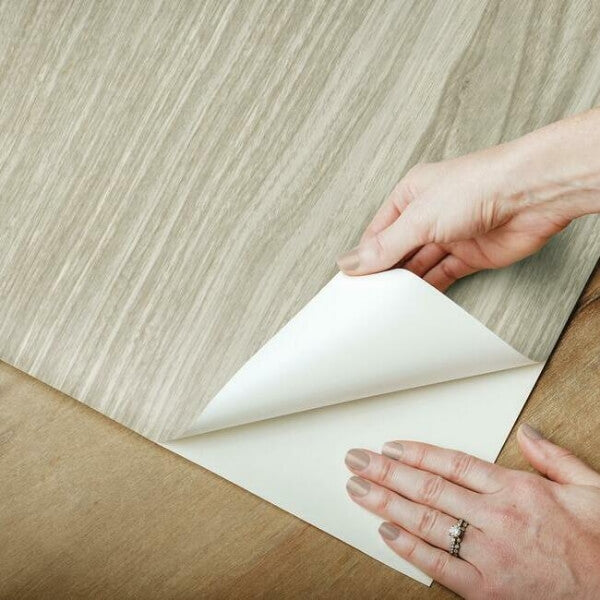 Linden Grey Peel & Stick Wallpaper
