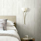 Linden White Peel & Stick Wallpaper