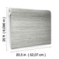 Cattail Weave Grey Peel & Stick Wallpaper