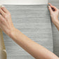 Cattail Weave Grey Peel & Stick Wallpaper