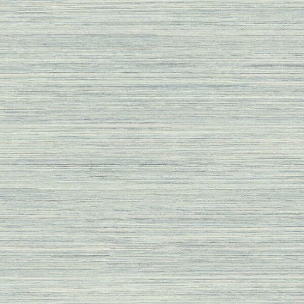 Cattail Weave Blue Peel & Stick Wallpaper