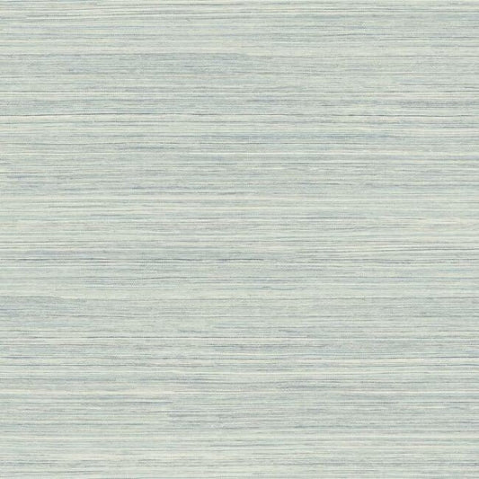 Cattail Weave Blue Peel & Stick Wallpaper
