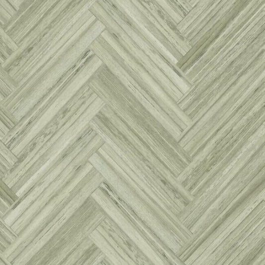 Hermosa Herringbone Brown Peel & Stick Wallpaper