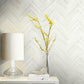 Hermosa Herringbone Beige Peel & Stick Wallpaper