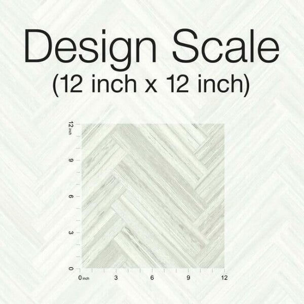 Hermosa Herringbone Beige Peel & Stick Wallpaper