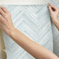 Hermosa Herringbone Blue Peel & Stick Wallpaper