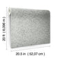 Shimmering Cork Grey Peel & Stick Wallpaper