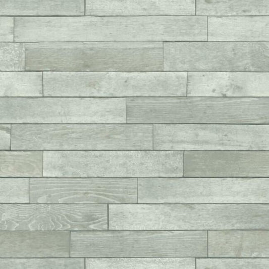 Warehouse Planks Grey Peel & Stick Wallpaper