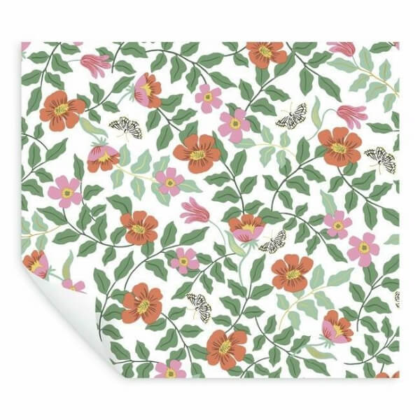 Primrose Rose & Cream Peel & Stick Wallpaper