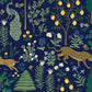 Menagerie Blue Peel & Stick Wallpaper