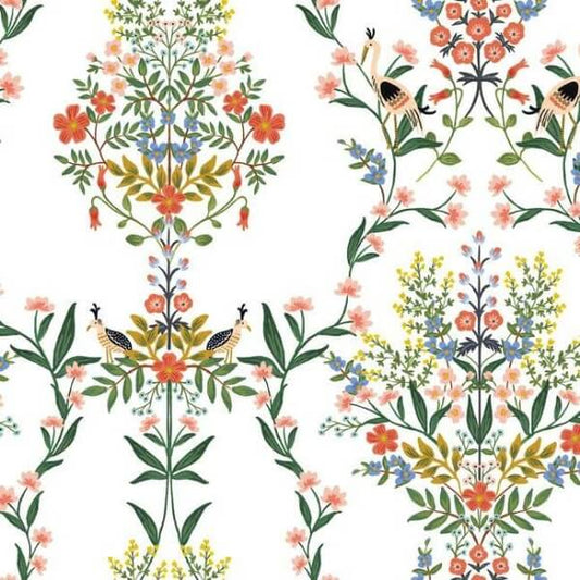 Luxembourg White Peel & Stick Wallpaper