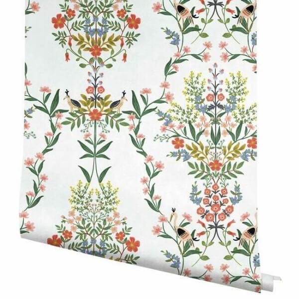 Luxembourg White Peel & Stick Wallpaper