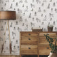 Dog's Life Silver & Gold Peel & Stick Wallpaper