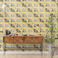 Feather Flight Yellow Peel & Stick Wallpaper