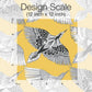 Feather Flight Yellow Peel & Stick Wallpaper
