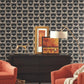 Reclining Cheetahs Black Peel & Stick Wallpaper