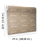 Big Cat Walk Brown Peel & Stick Wallpaper