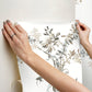 Wild Flowers Neutral Peel & Stick Wallpaper