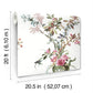 Wild Flowers Rose Peel & Stick Wallpaper