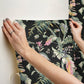 Fiji Garden Black Peel & Stick Wallpaper