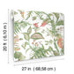 Fiji Garden Pink Peel & Stick Wallpaper