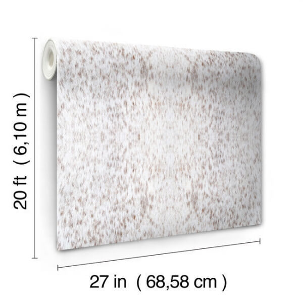 Fleabitten Tan Peel & Stick Wallpaper