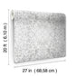 Fleabitten Soft Grey Peel & Stick Wallpaper
