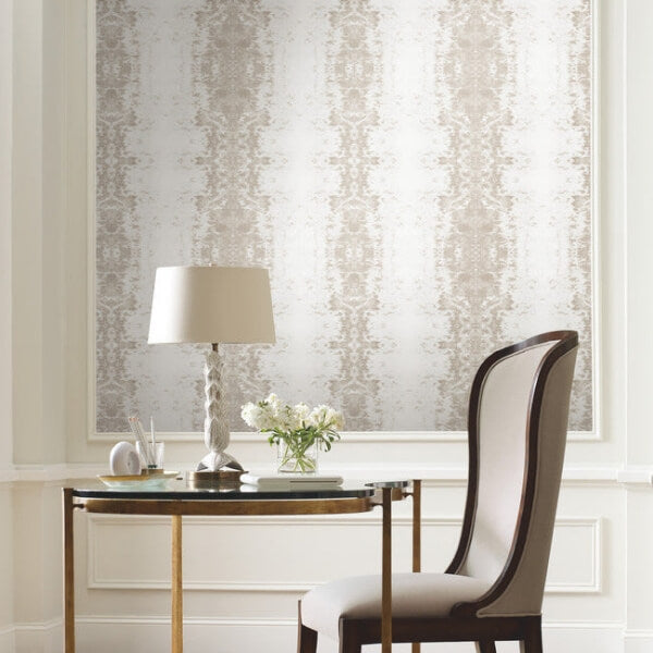 Marbled Appaloosa Beige Peel & Stick Wallpaper