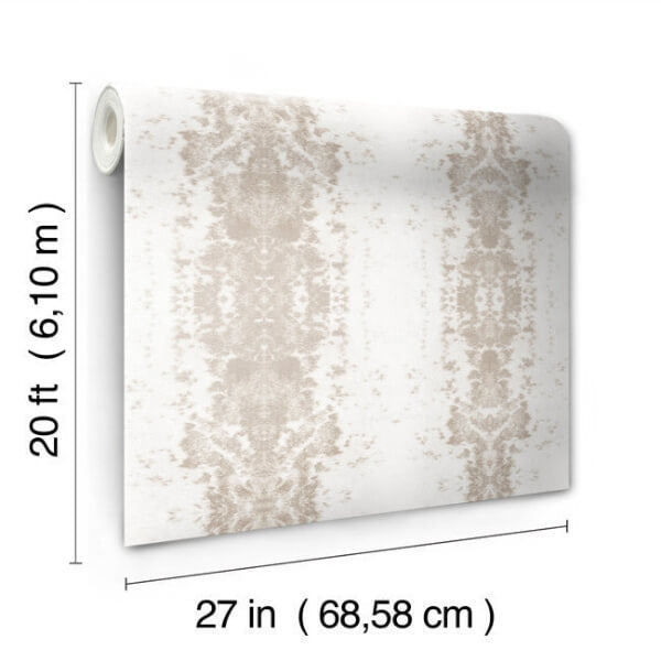Marbled Appaloosa Beige Peel & Stick Wallpaper