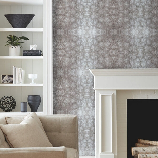 Rose Dapple Warm Grey Peel & Stick Wallpaper