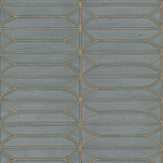 Pavilion Charcoal Peel & Stick Wallpaper