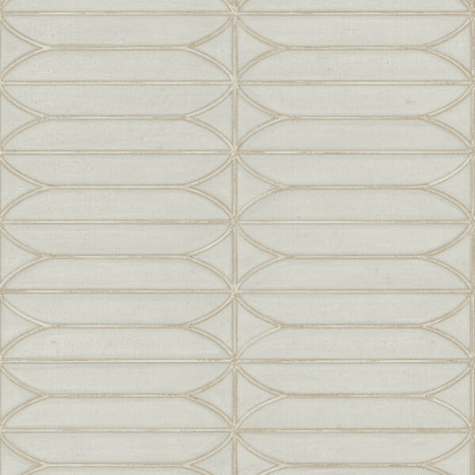 Pavilion Taupe Peel & Stick Wallpaper