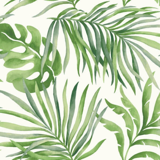 Paradise Palm Green Peel & Stick Wallpaper