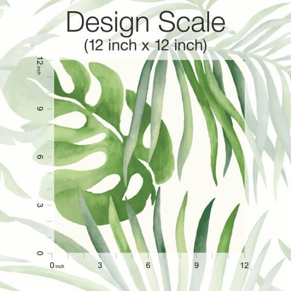 Paradise Palm Green Peel & Stick Wallpaper